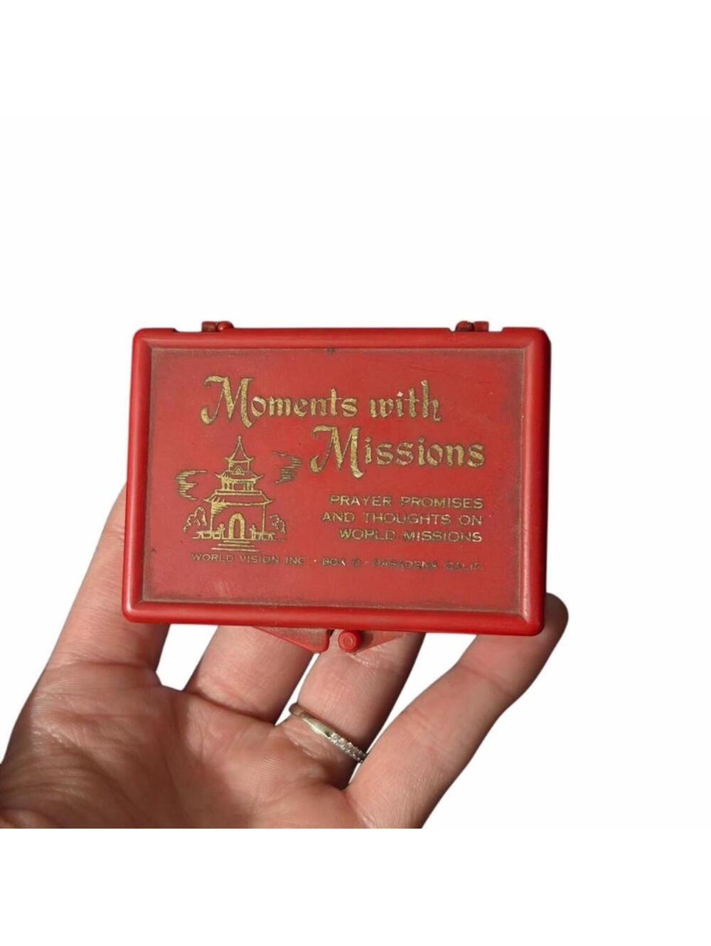 Vintage Moments with Missions prayer cards